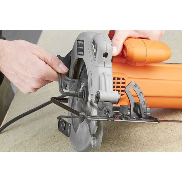 Black & Decker CIRKELZAAG CS1250LKA 1250W 66MM +K +2ZAAGBLADEN