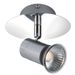 Fantasia RIVERA 1L GU10 5W LED dimmable shiny chrom IP44