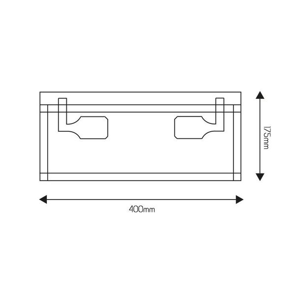 Fantasia KAGO ruggine ceiling lamp 2xE27 max 60W