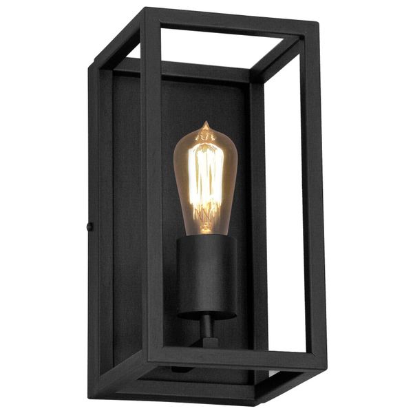 Fantasia KAGO black wall lamp 1xE27 max 60W