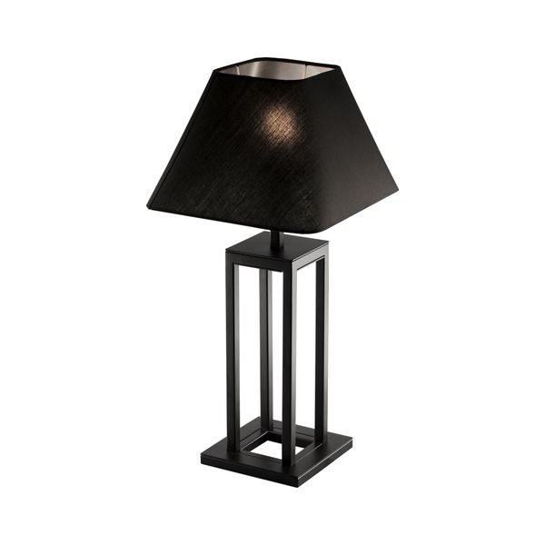 Fantasia KAGO black table lamp 1xE27 max 60W - shade to order separat