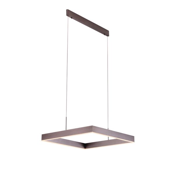 Fantasia PURE pendant square 60X60 LED 31W bronze