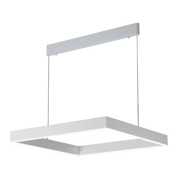 Fantasia PURE pendant square 60X60 LED 31W satin white