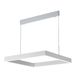 Fantasia PURE pendant square 60X60 LED 31W satin white