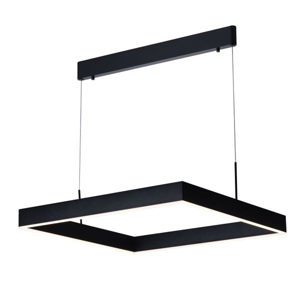 Fantasia PURE pendant square LED 31W satin black