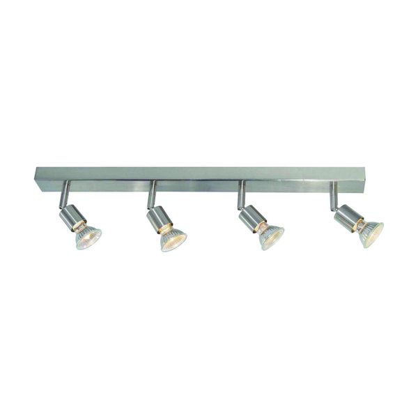 Fantasia RUNE 3 4L BAR GU10 LED 5W dim SATIN CHROME