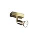 Fantasia RUNE 3 1L WALL GU10 LED 5W dim ANTIQUE BRASS