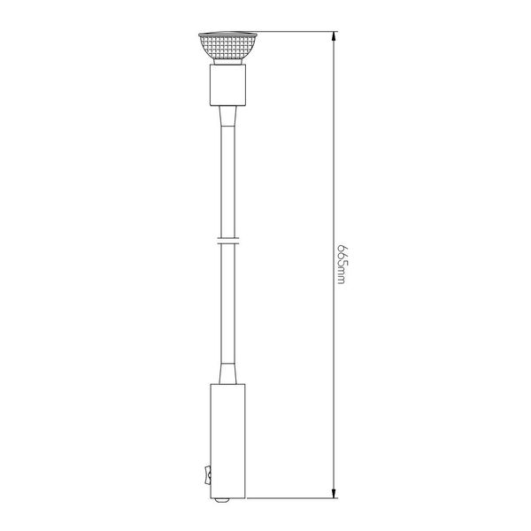 Fantasia RUNE FLEX 1XGU10 LED 4,3W incl white