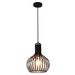 Fantasia RAGA pendant 1x E27 black + copper diam 23,5