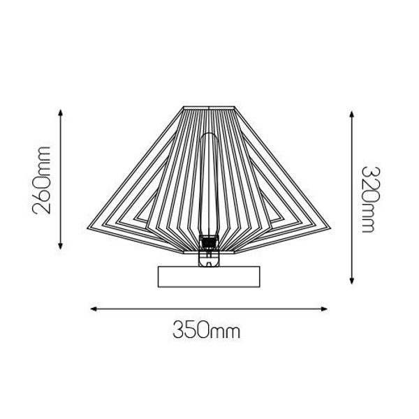 Fantasia DAXOS table lamp  1x E27 black