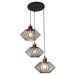 Fantasia SHURU pendant 3x E27 black + copper