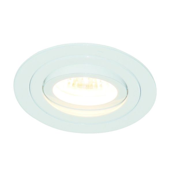 Fantasia LINUX LED ROUND white  + GU10 5W