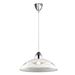 Fantasia SIRI pendant lamp E27 1x60W Chrome + White glass