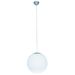 Fantasia SPHERE Pendent White + satin Nickel 1x 60W E27 D40