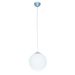 Fantasia SPHERE Pendent White + satin Nickel 1x 60W E27 D30