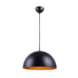 Fantasia BALIN pendant 1xE27 black/gold