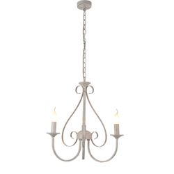 Fantasia MARQUIS pendant 3x E14 old white