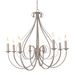 Fantasia MARQUIS pendant 8x E14 old white