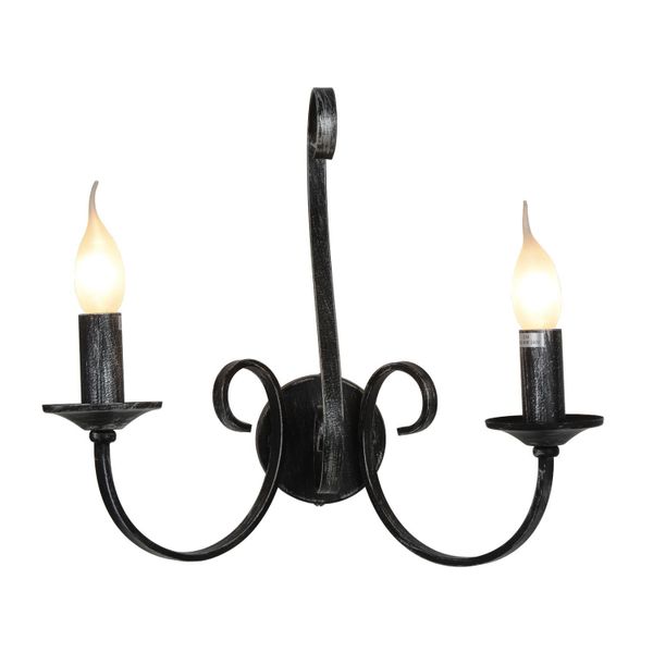 Fantasia MARQUIS Wall lamp 2xE14 black