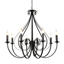 Fantasia MARQUIS pendant 8x E14 black