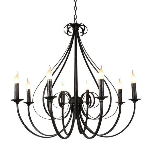 Fantasia MARQUIS pendant 8x E14 black