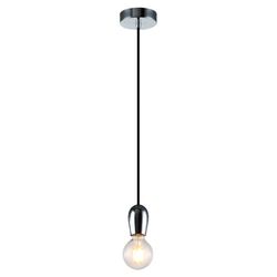 Fantasia KOBAR pendant Black/chrome 1x E27