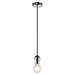 Fantasia KOBAR pendant Black/chrome 1x E27