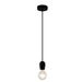 Fantasia KOBAR pendant Black/black 1x E27