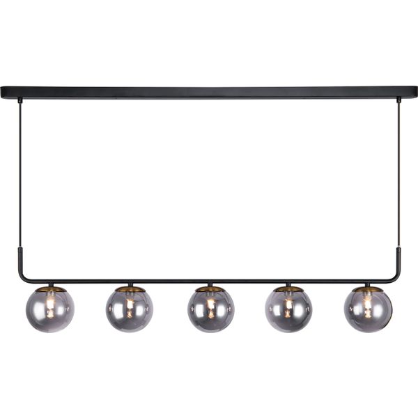 Fantasia TSURU pendant 5x G9 LED incl. black/bronze