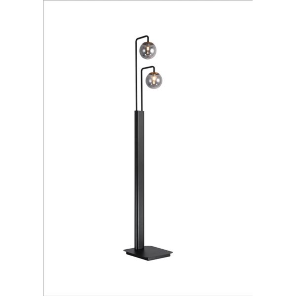 Fantasia TSURU floorlamp 2x G9 LED incl. black/bronze dimmer incl.