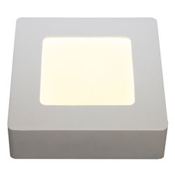 Fantasia FLUKE Ceilinglamp square White 6W 3000K 480lm 12 cm