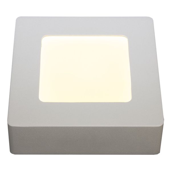 Fantasia FLUKE Ceilinglamp square White 6W 3000K 480lm 12 cm