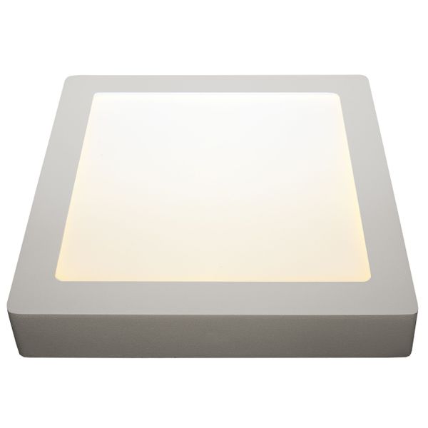 Fantasia FLUKE ceilinglamp square White 12W 3000K 960lm 17,5 cm