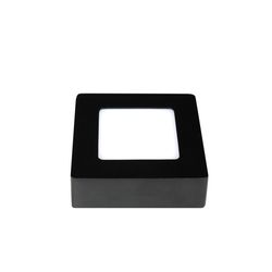 Fantasia FLUKE Ceilinglamp square black 6W 3000K 480lm 12 cm