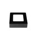 Fantasia FLUKE Ceilinglamp square black 6W 3000K 480lm 12 cm