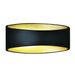 Fantasia MYRA v2.0 wall lamp up-down LED 6W satin black/gold, driver incl