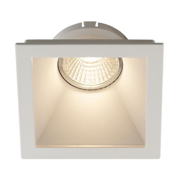 Fantasia TETIZ Square white recessed downlight GU10 excl