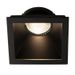 Fantasia TETIZ Square black recessed downlight GU10 excl