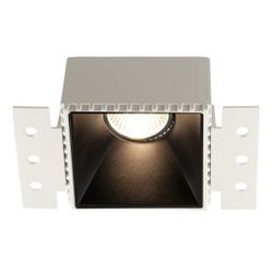 Fantasia CASSO Square Black Trimless recessed downlight GU10 excl