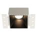 Fantasia CASSO Square Black Trimless recessed downlight GU10 excl