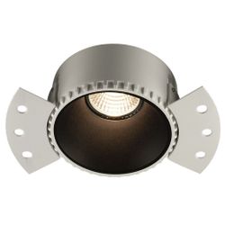 Fantasia CASSO Round Black Trimless recessed downlight GU10 excl