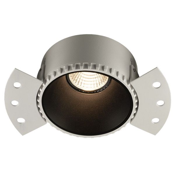 Fantasia CASSO Round Black Trimless recessed downlight GU10 excl