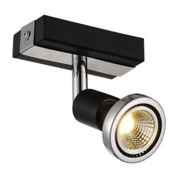 Fantasia ROBUS spot head 1xGU10 5W LED black/Chrome