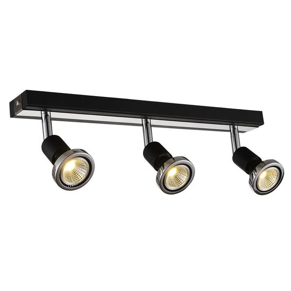 Fantasia ROBUS spot head 3xGU10 5W LED black/Chrome