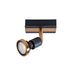 Fantasia ROBUS 1L GU10 LED 5W dim incl. black / bronze