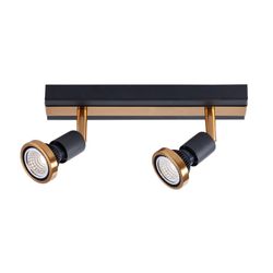 Fantasia ROBUS 2L GU10 LED 5W dim incl. black / bronze