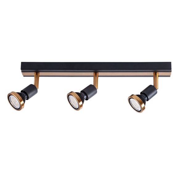 Fantasia ROBUS 3L GU10 LED 5W dim incl. black / bronze