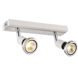 Fantasia ROBUS spot head 2xGU10 5W LED white/Chrome