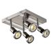 Fantasia ROBUS square spot head 4xGU10 5W LED satin chrome/Chrome