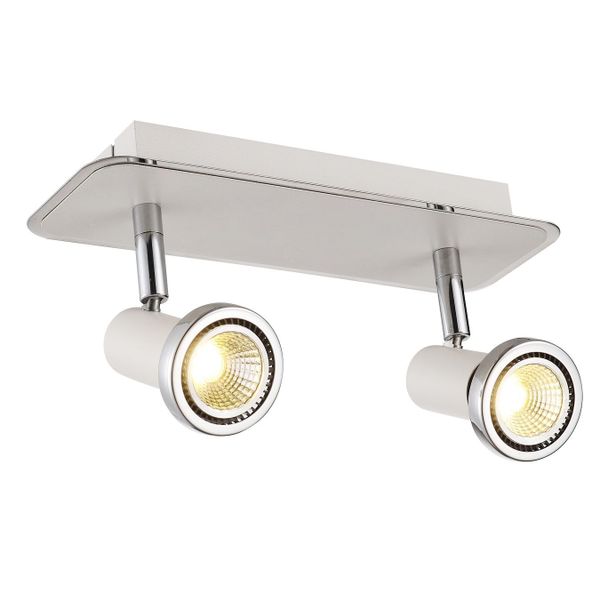 Fantasia XZIBIT spot 2xGU10 5W LED white/Chrome